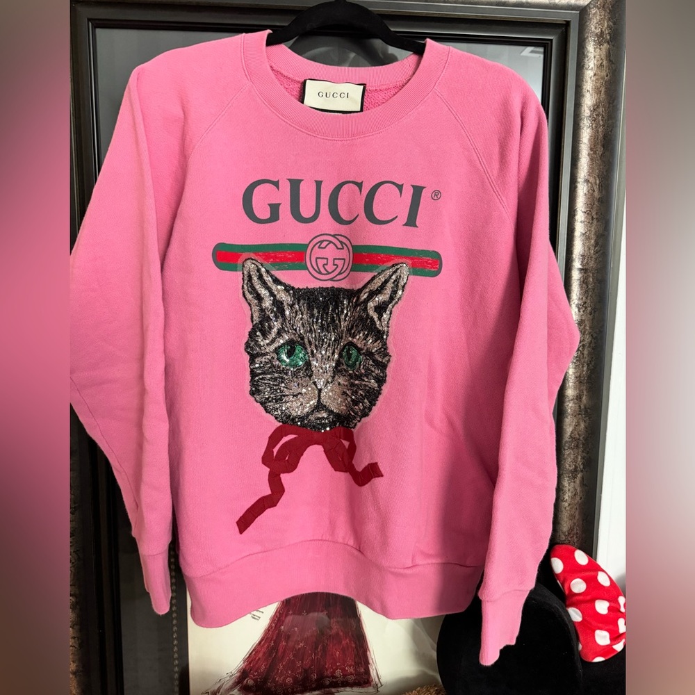 Gucci Logo Sweatshirt With Mystic
Cat size XS - Picture 7 of 11